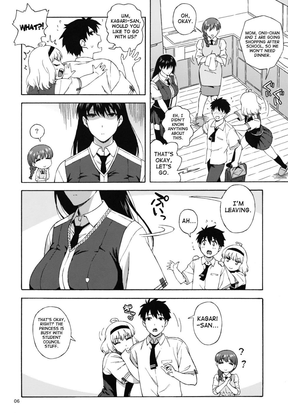 Hentai Manga Comic-What Did I Do, Kagari-san-Read-5